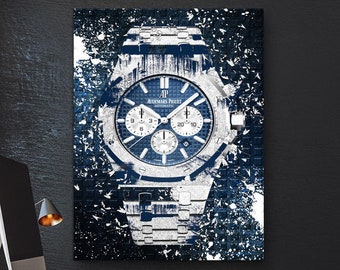 Audemars Piguet Royal Oak IV - Canvas wall art, Wall prints, Framed wall art, Canvas print, Extra large canvas wall art, Home office decor