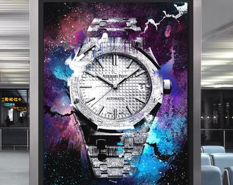 Audemars Piguet Royal Oak IV - Canvas wall art, Wall prints, Framed wall art, Canvas print, Extra large canvas wall art, Home office decor