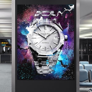 Audemars Piguet Royal Oak IV - Canvas wall art, Wall prints, Framed wall art, Canvas print, Extra large canvas wall art, Home office decor