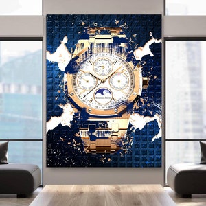 Audemars Piguet Perpetual Calendar - Canvas art, Printable wall art, large wall art, inspirational wall art, wall prints, home office decor