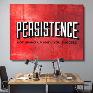 Persistence II - Canvas wall art, Wall prints, Framed wall art, Canvas print, Extra large canvas wall art, Home office decor