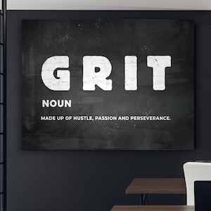 Grit II - Canvas wall art, Wall prints, Framed wall art, Canvas print, Extra large canvas wall art, Home office decor