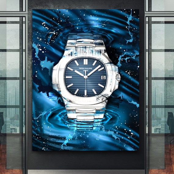 PATEK discolored PHILIPPE NAVY WALL CLOCK