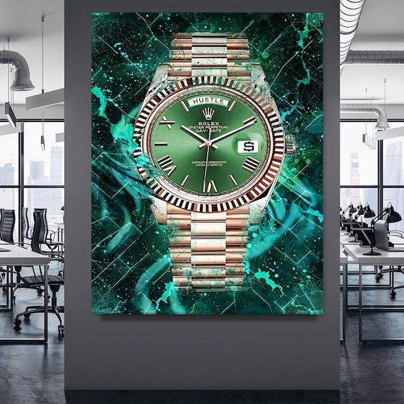 Rolex Day Date II Arte de pared de lienzo Impresiones de pared