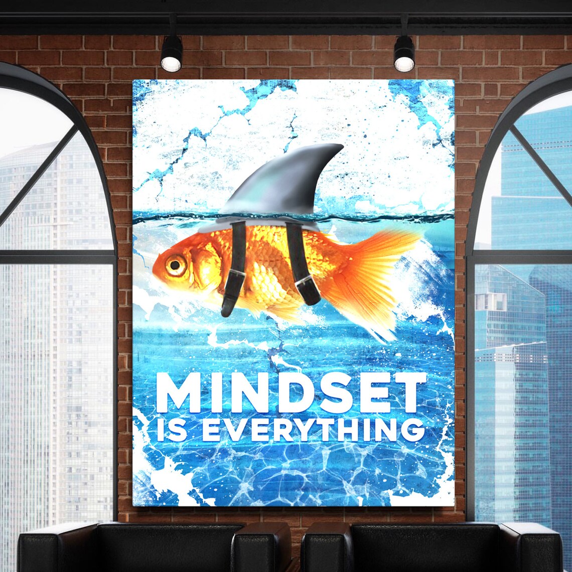 Mindset is Everything II Canvas Wall Art Wall Prints Etsy