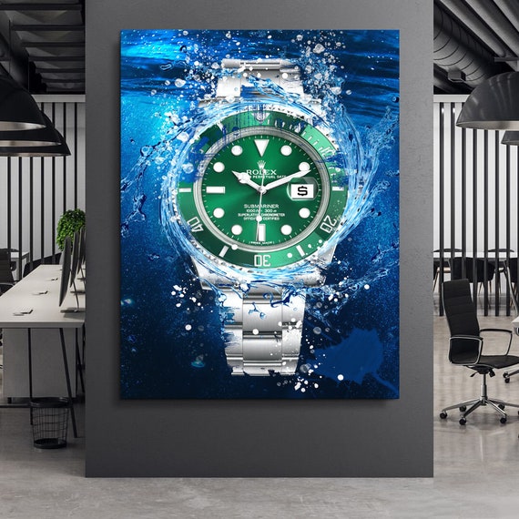 rolex canvas art