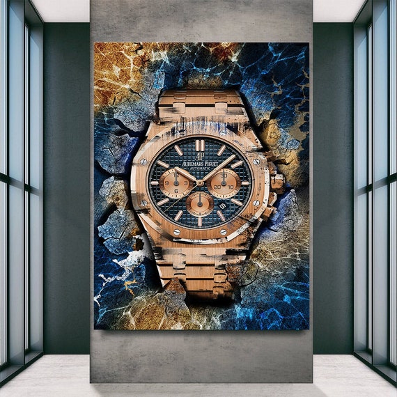 新しいスタイル X Oak Royal Piguet Audemars - Art Wall Printable Art, Canvas 洋書