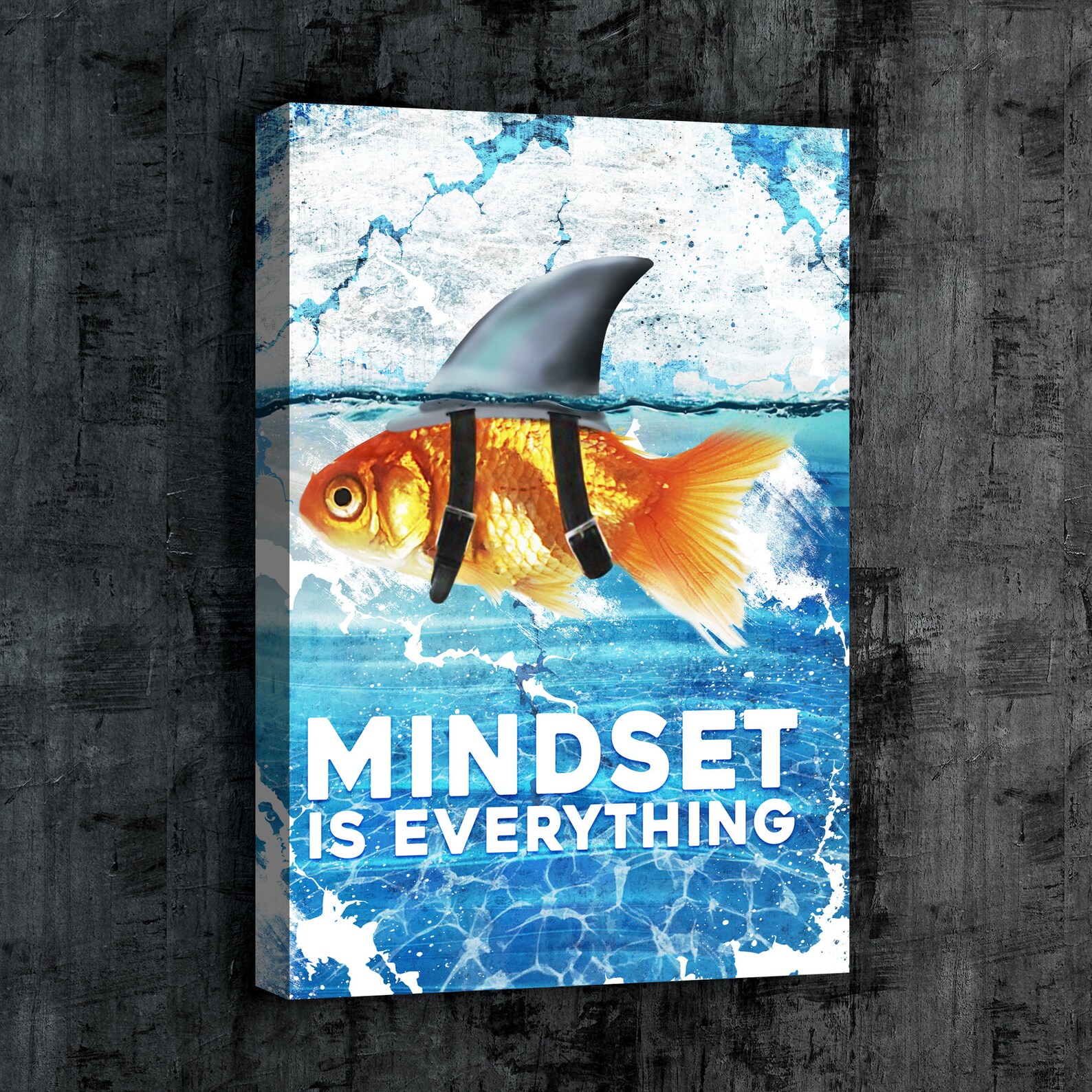 Mindset Is Everything II Canvas wall art Wall prints Etsy