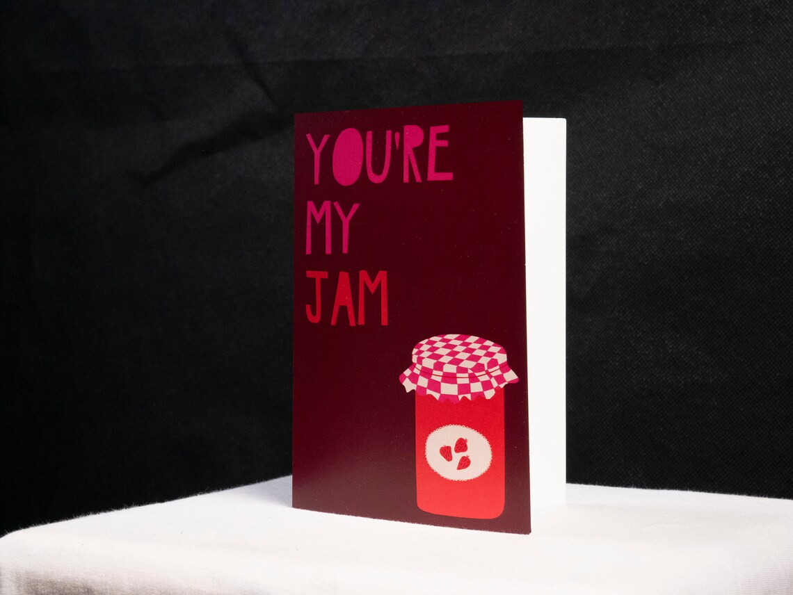 You're my jam greeting card Etsy