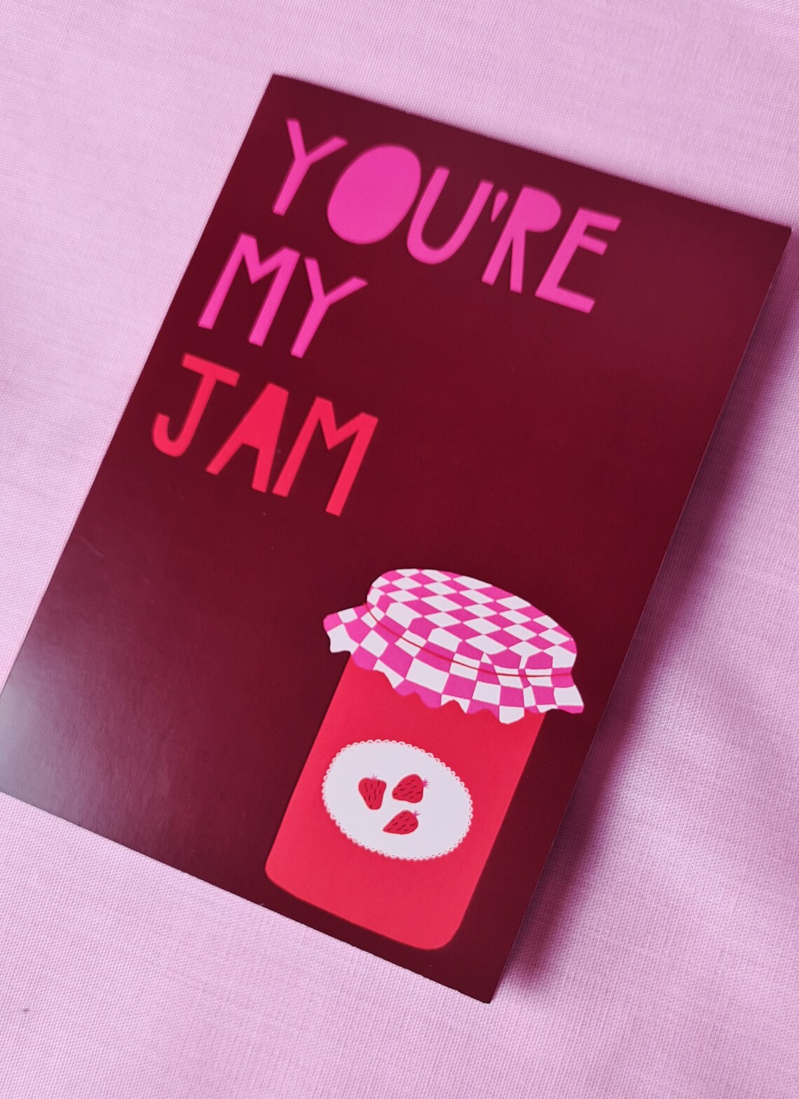 You're my jam greeting card Etsy