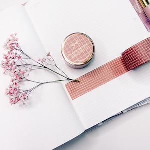 WASHI TAPE | Caramel Grid | 10m- 2.5cm |