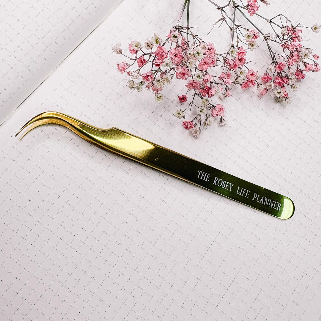 Sticker Tweezers | Vintage Travel Collection | Metal | Gold | Elegant ...