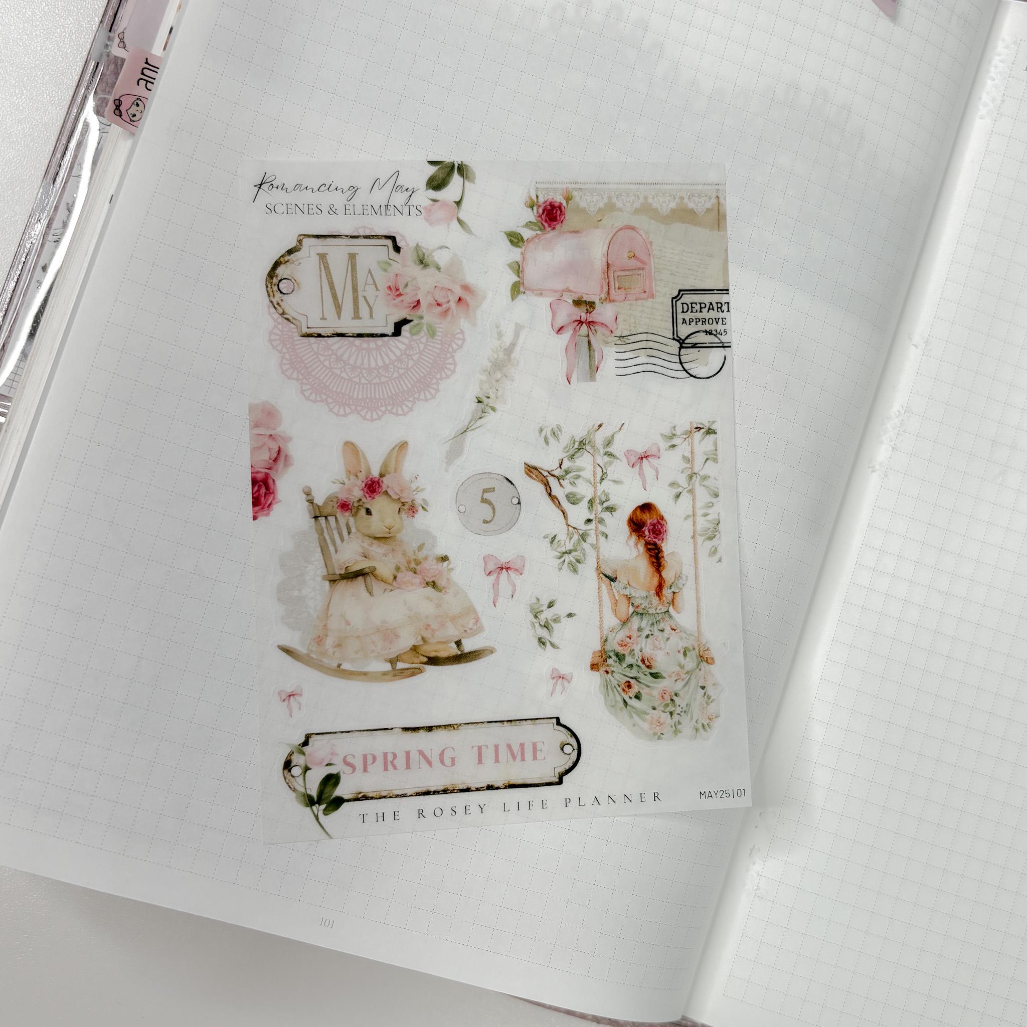 Sticker Sheet 1 | MAY25 COLLECTION | Clear Matte | Matte | Deco ...