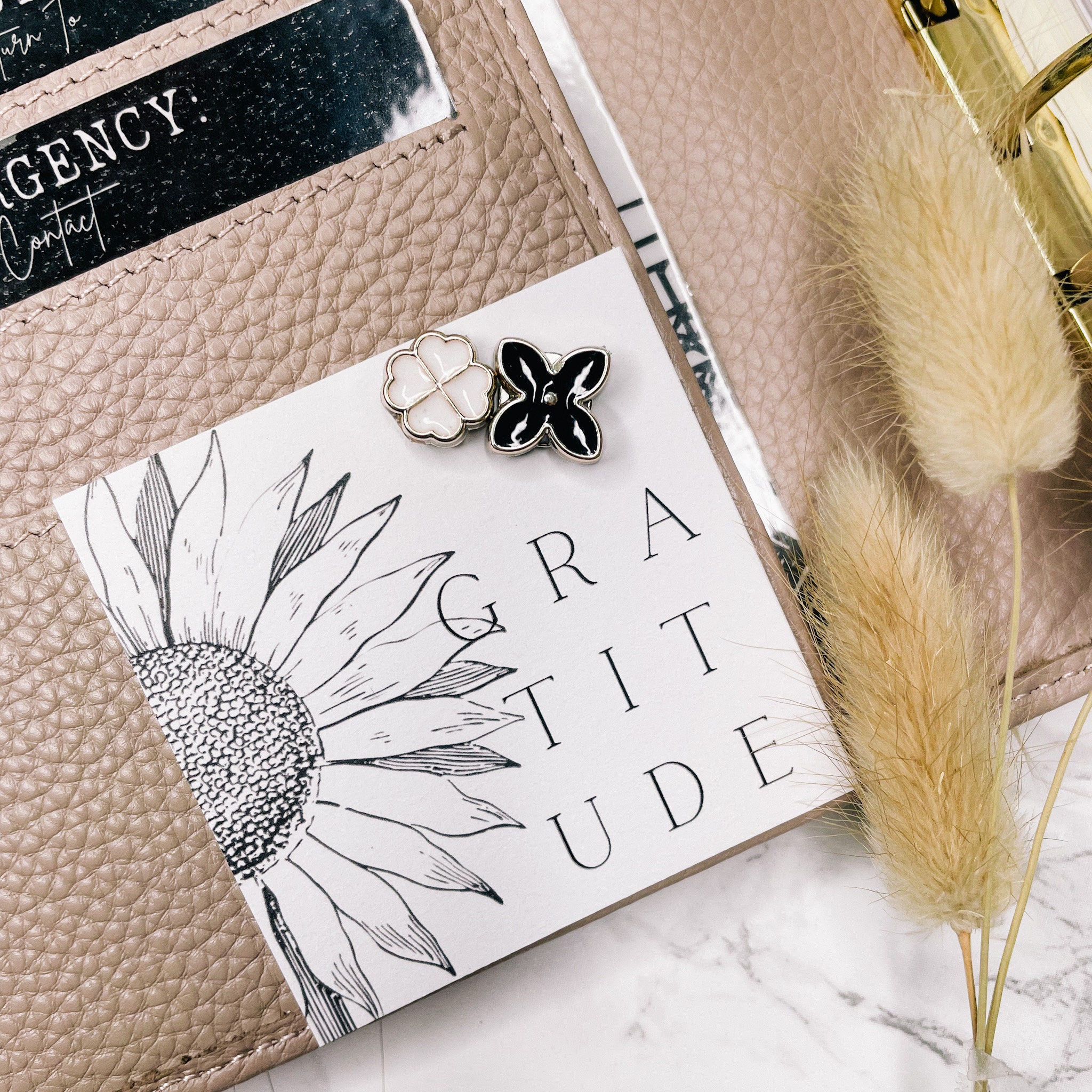 JOURNALING CARD | Square | Minimalist | Bookmark | Decor | Planner Page Marker |Motivational Quote |Hp A5 A6 B6 Personal Pocket | Hobonichi