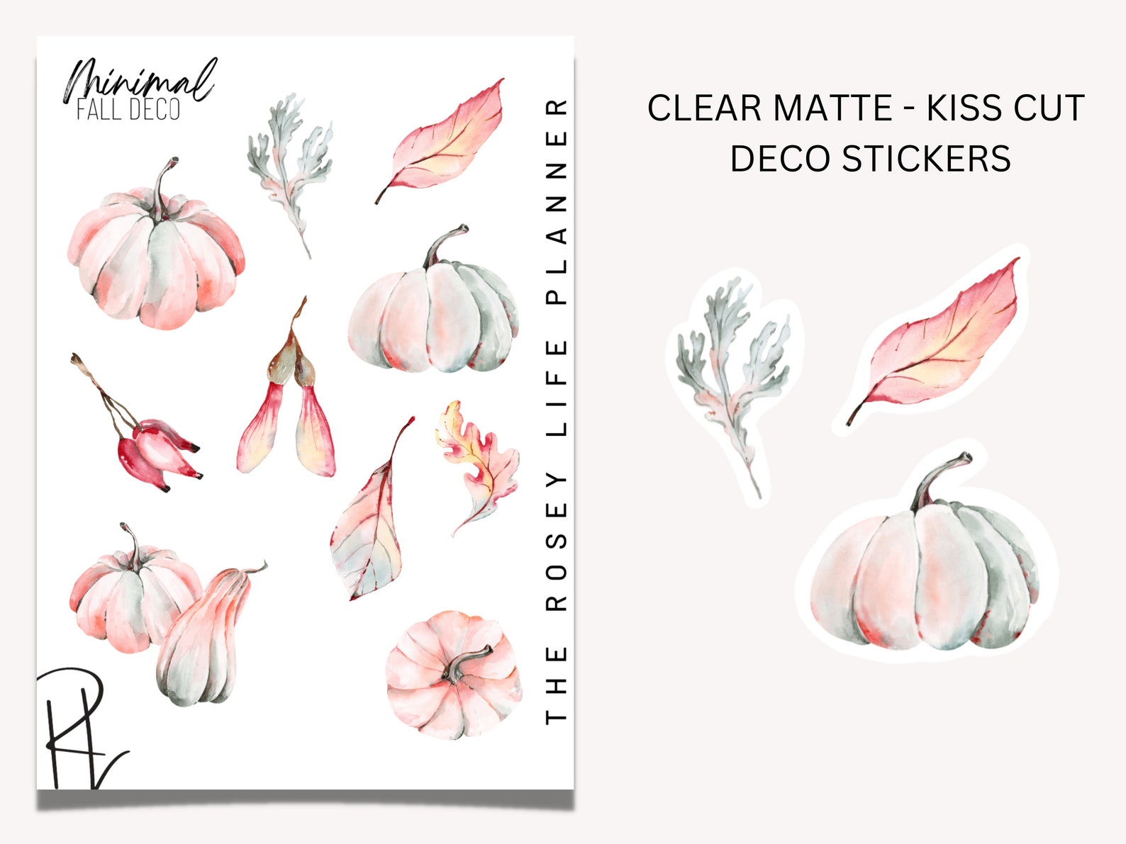 PLANNER STICKERS | Moon Phases | Planner Deco |gm Mm | A5 A6 B6 ...