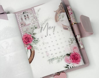 Planner Dashboard | May25 | Vellum | A5 Unpunched | Planner Decor | Calendar Vellum |