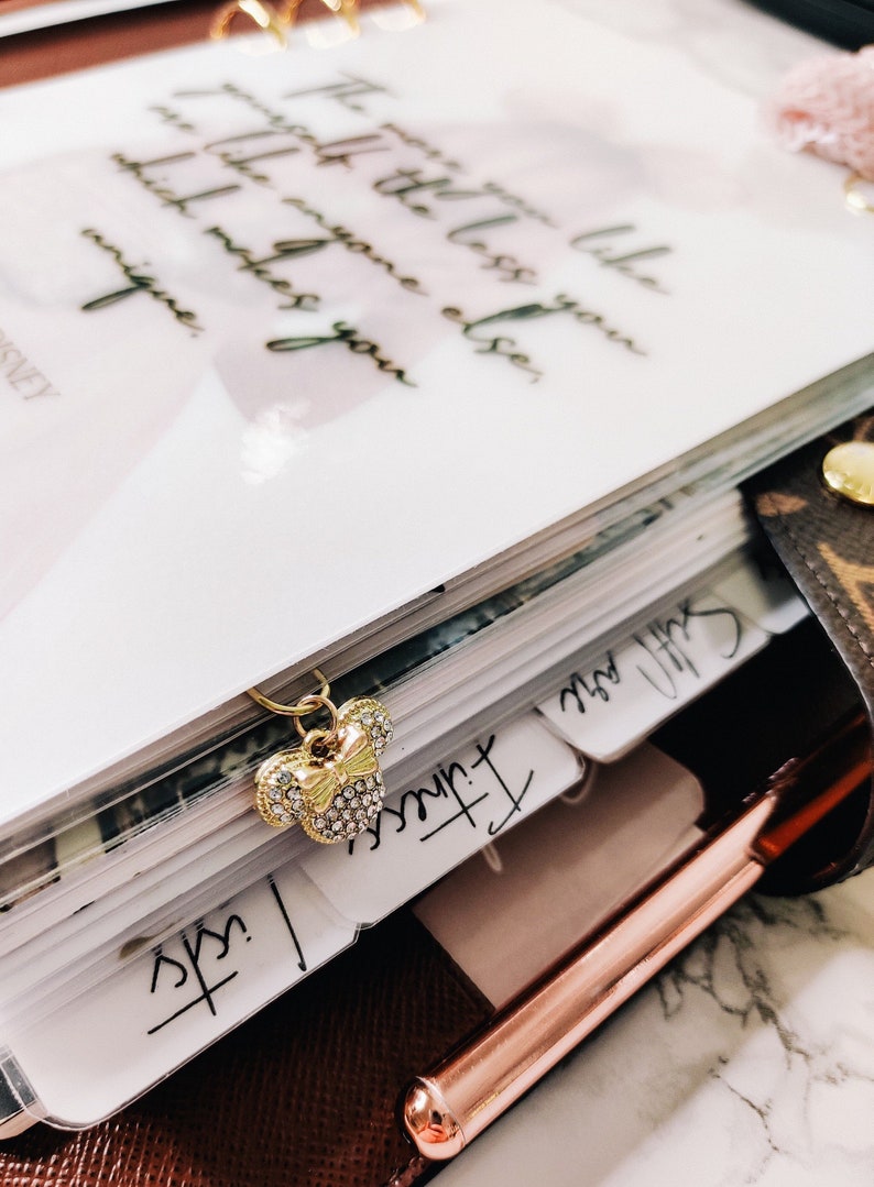 Planner Dashboardlaminatedvellum Sizes Half Letter A5 GM A6 Etsy