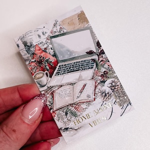 TIJDSCHRIFTKAART | Collectie 24 december | Bladwijzer | Decoratie | Paginamarkering | MotivationalA5 A6 B6 persoonlijke zak | Hobonichi