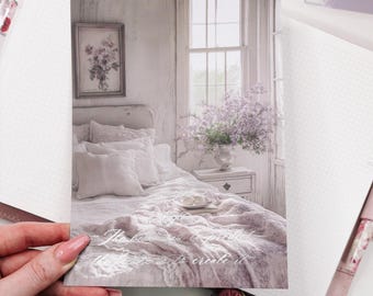 Planner Journaling Card A5 | April 25 | Bookmark | Journaling Decor | Card With Planning Routine |