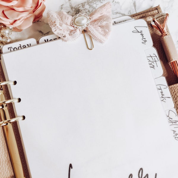 Planner Dividers Etsy