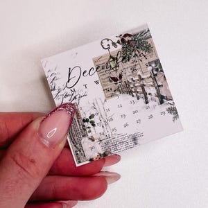 TIJDSCHRIFTKAART | Collectie 24 december | Geloof | Bladwijzer | Decoratie | Paginamarkering | MotivationalA5 A6 B6 persoonlijke zak | Hobonichi