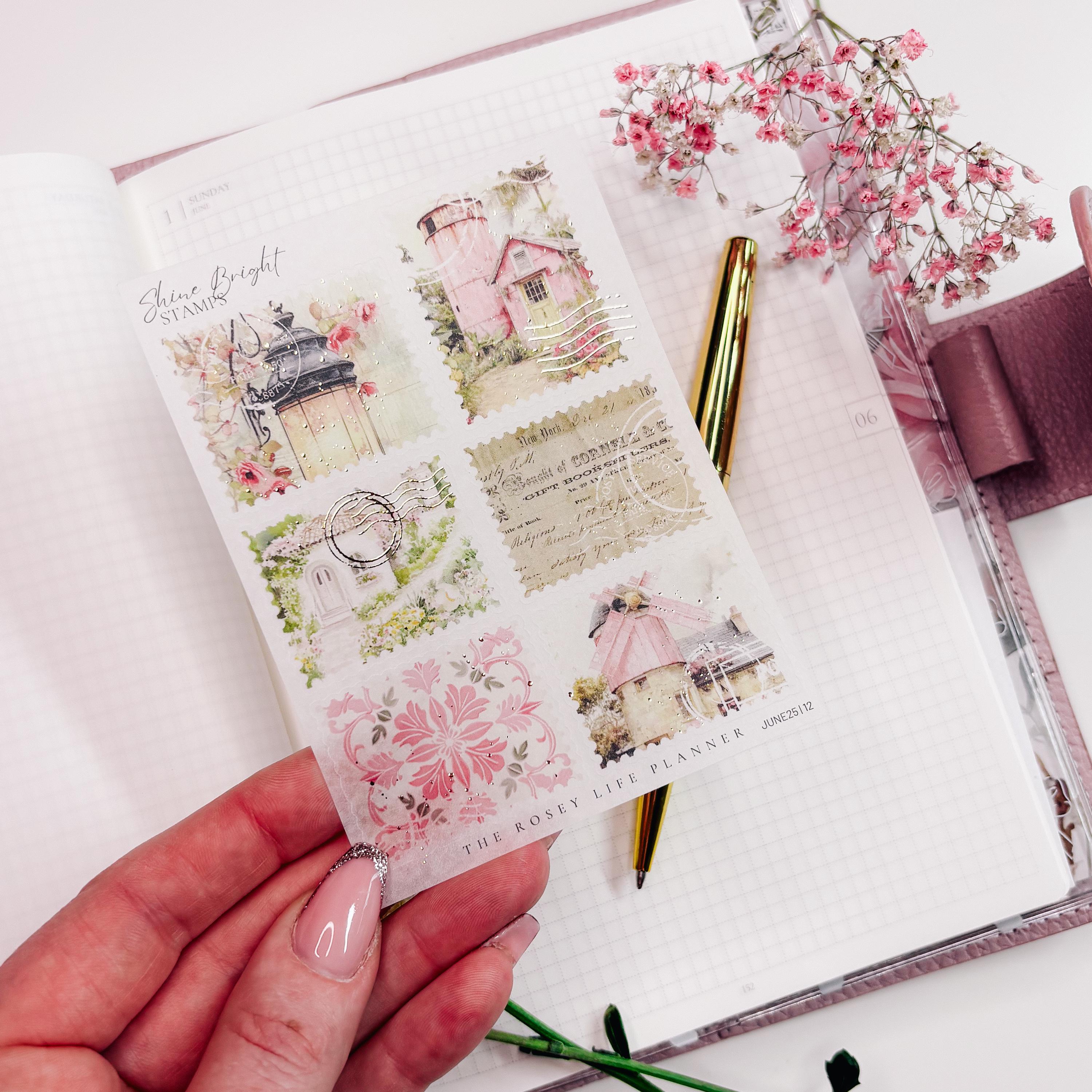 Deco Stickers | Sheet 12 | Clear Matte and Matte | June 25 Collection ...