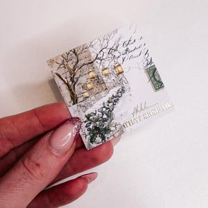 TIJDSCHRIFTKAART | Collectie 24 december | Geloof | Bladwijzer | Decoratie | Paginamarkering | MotivationalA5 A6 B6 persoonlijke zak | Hobonichi