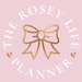 TheRoseyLifePlanner store logo
