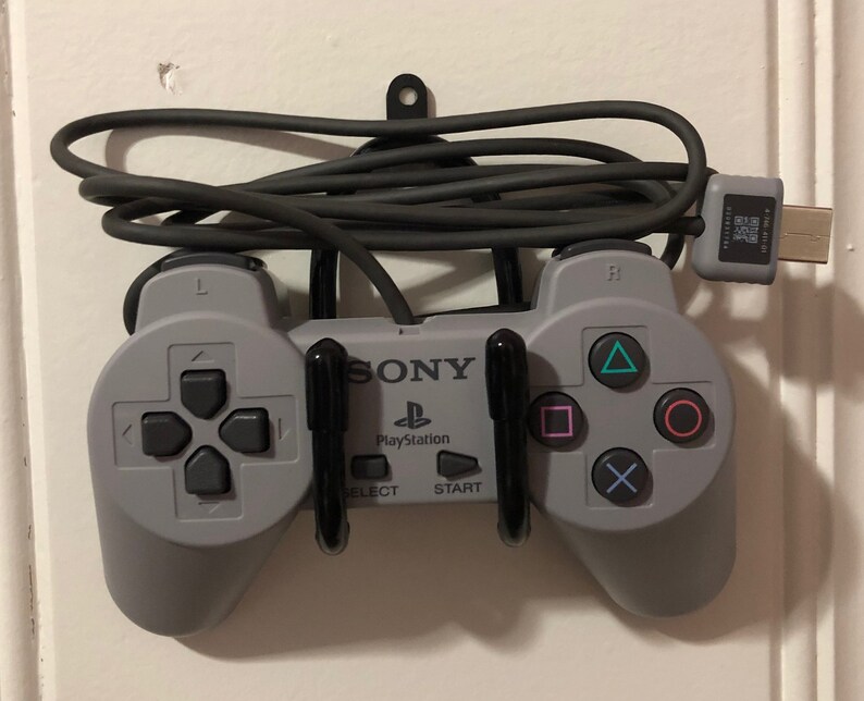Playstation 1 / Classic Controller Wall Mount / Hook / Holder Etsy