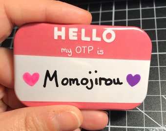 CLEARANCE - Customisable OTP / Ship Badge - Made To Order - Rectangular Badge