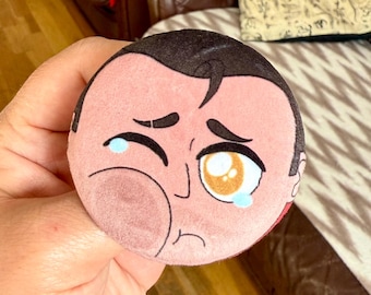 Arcane Minky Plush Button Badge , Jayce Talis , 58mm Big Squishy Badge