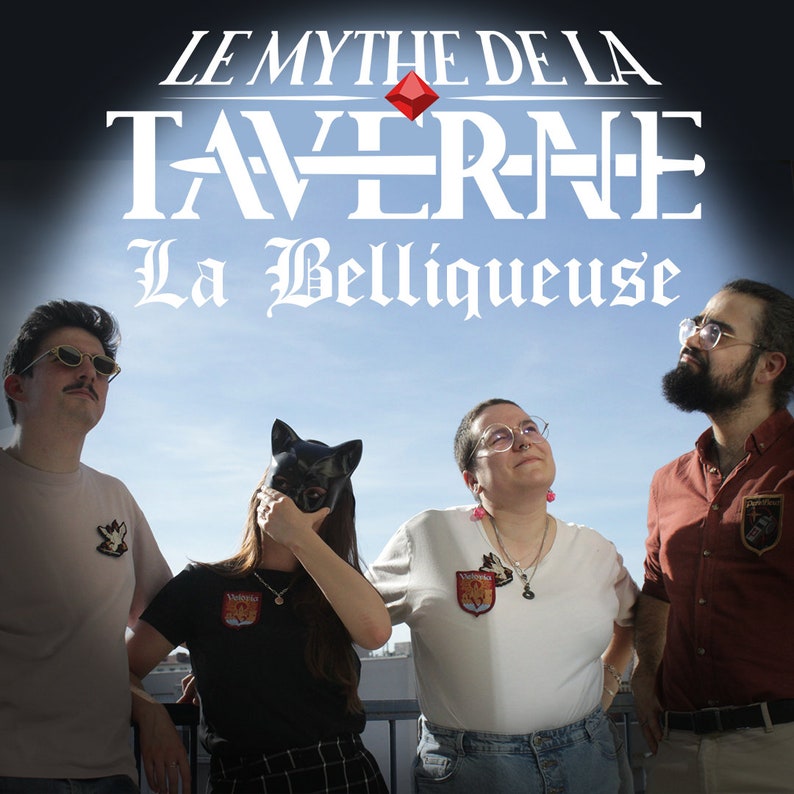 Broche Brodée Melewa Le Mythe de la Taverne image 4