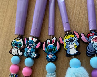Handmade beaded  make-up brushes