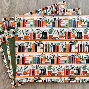 Project bag for cross stitch, needlepoint, embroidery, vinyl front storage bag, organizer
