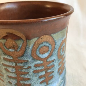 Vintage Mid-Century Modern Studio Pottery Pot by Judith Wilkins image 4