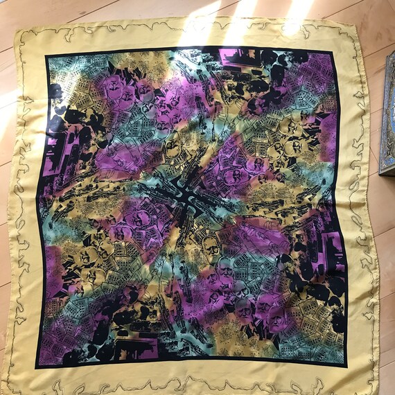 Rare George Bernard Shaw Festival Silk Scarf
