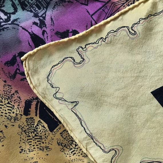 Rare George Bernard Shaw Festival Silk Scarf View 6