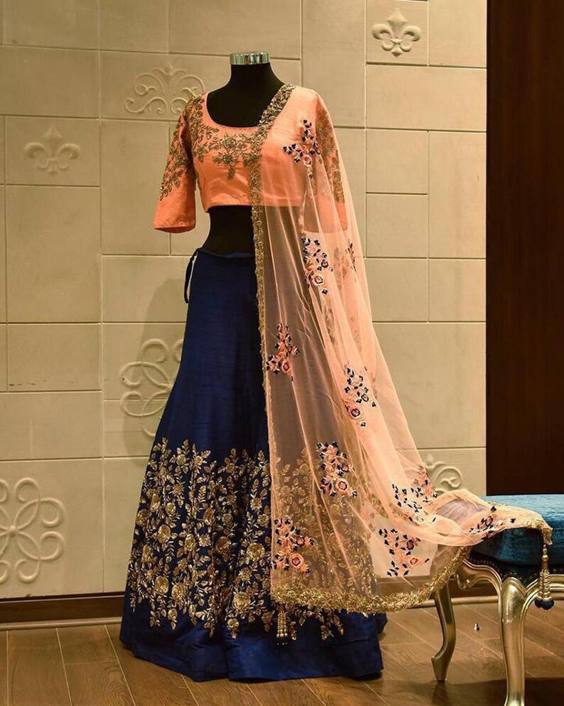 party wear dress lehenga choli