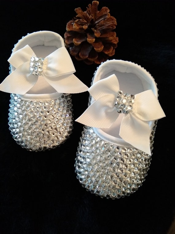 Baby Bling Shoes bling baby crystal 