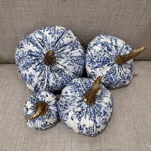 Pumpkins “Chinoiserie Blue Pumpkin”