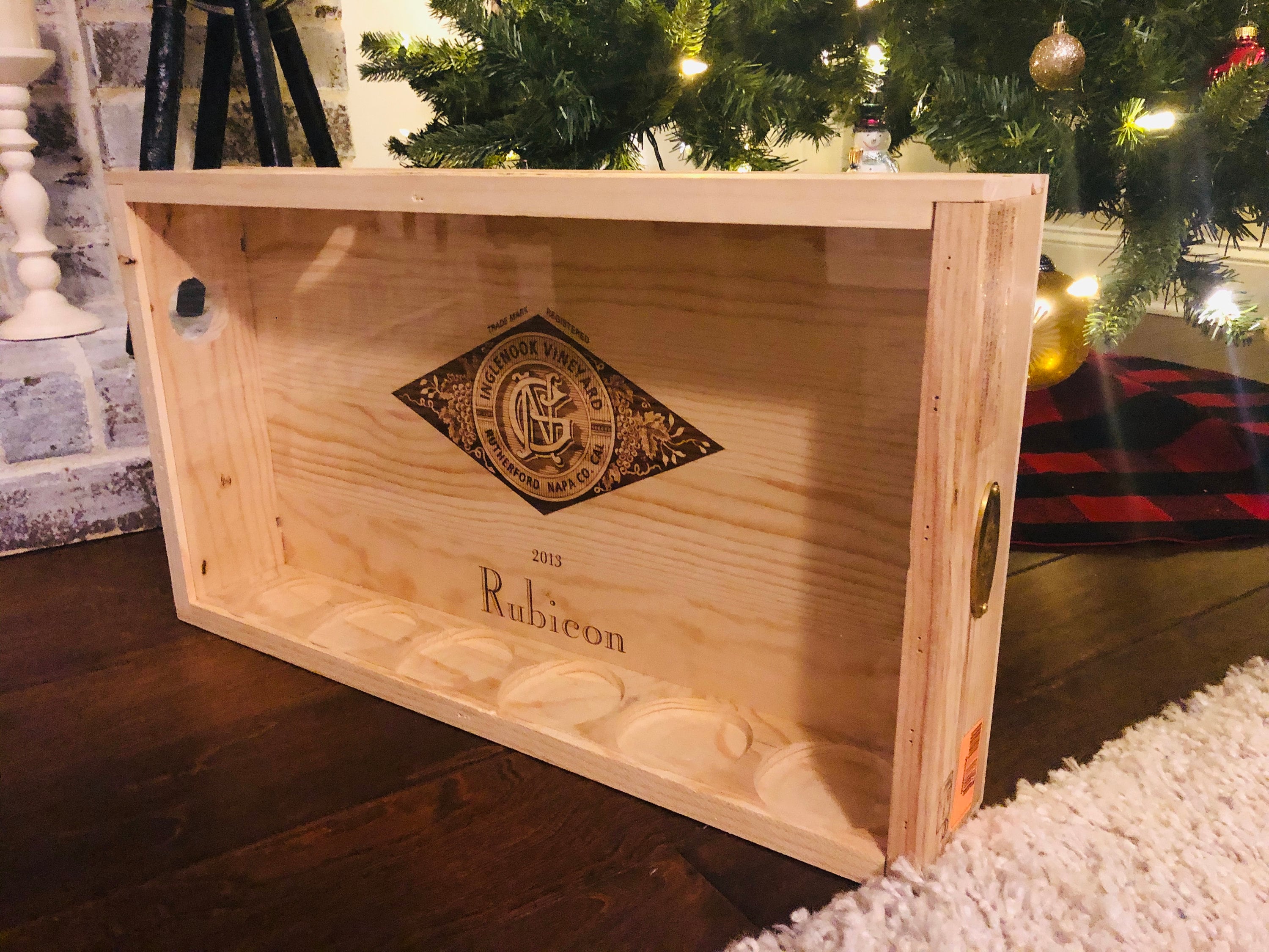Authentic Wine Box Cork Storage Etsy