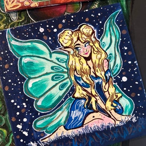 Original Fairy Painting - Estrella