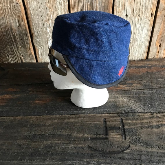 denim welding cap