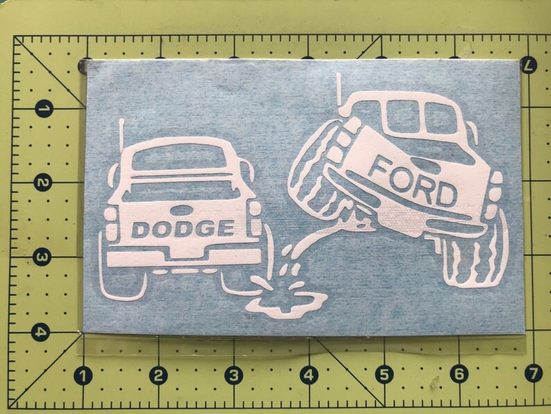 sticker Ford piss