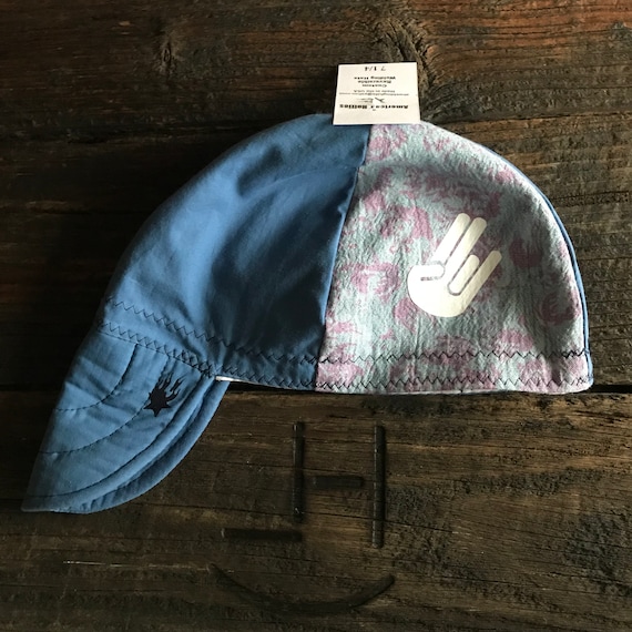 denim welding cap