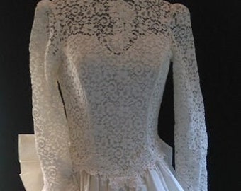 Wedding Dress Cymbeline wedding dress France IVORY / Women Wedding Ready to wear / Ivory wedding dress in satin and lace