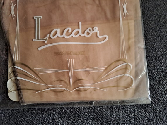 LAC DOR Luxury Women's Nylon Stockings 1950 Franc… - image 3