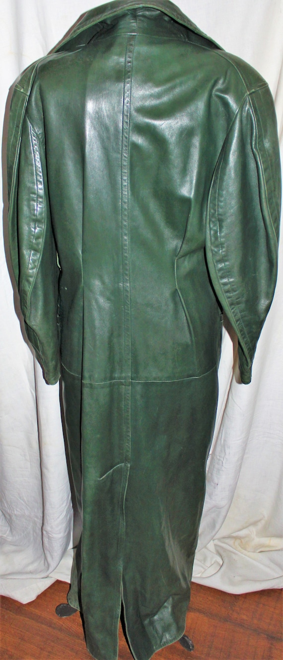 Montana Leather Coat Women's Collection 80'S / Claude Montana