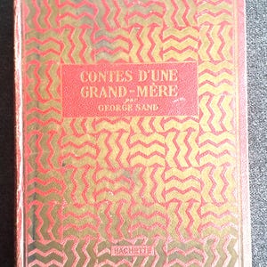 Children&#39;s Book Tales Sand Library France 1939 young junior Book black and white printing 10/12 years old gift idea birthday party Christmas