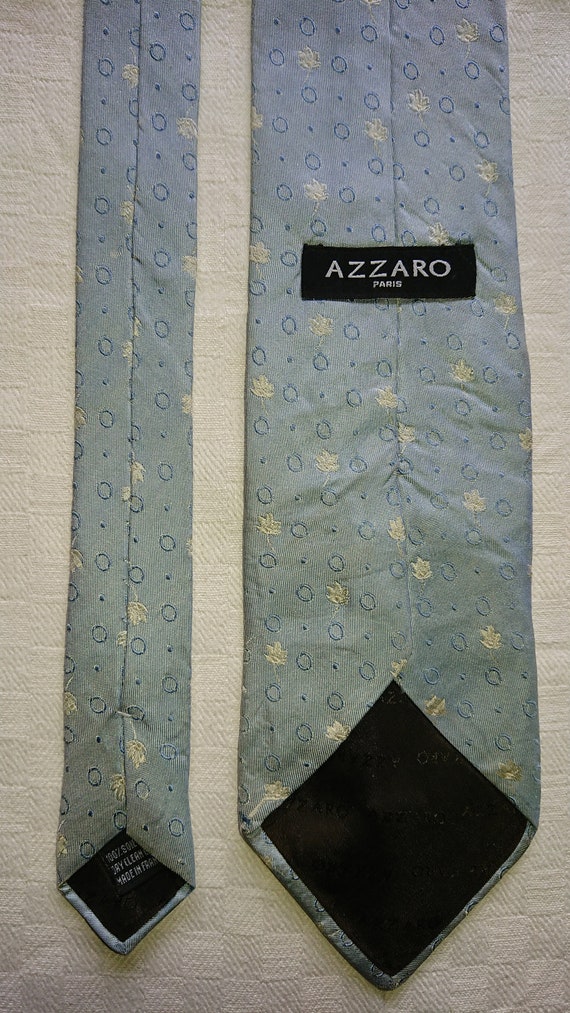 Tie Azzaro France Haute Couture 90'S / Retro chic… - image 3